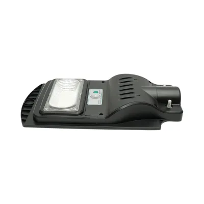 Lampa solara LED iluminat stradal 50W cu panou solar 8W, baterie LiFePO4 4000mAh, senzor miscare, telecomanda, prindere stalp IP65 Breckner Germany - imagine 9