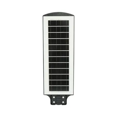 Lampa solara LED iluminat stradal 300W cu panou solar 18W, baterie LiFePO4 16000mAh, senzor miscare, telecomanda, prindere stalp IP65 Breckner Germany - imagine 3