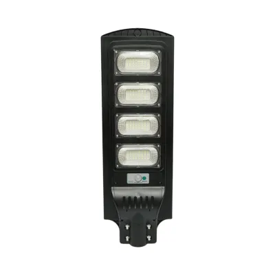 Lampa solara LED iluminat stradal 300W cu panou solar 18W, baterie LiFePO4 16000mAh, senzor miscare, telecomanda, prindere stalp IP65 Breckner Germany - imagine 2