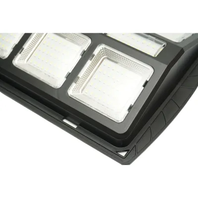 Lampa solara LED iluminat stradal 300W cu panou solar 15W, baterie LiFePO4 12000mAh, senzor miscare, telecomanda, prindere stalp IP67 Breckner Germany - imagine 11