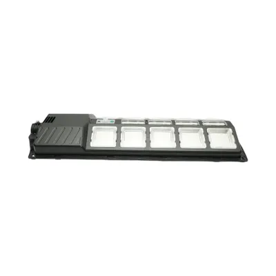 Lampa solara LED iluminat stradal 300W cu panou solar 15W, baterie LiFePO4 12000mAh, senzor miscare, telecomanda, prindere stalp IP67 Breckner Germany - imagine 9
