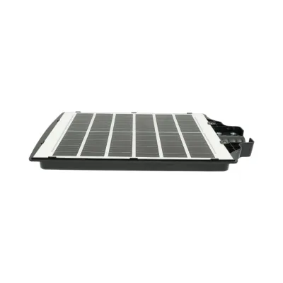 Lampa solara LED iluminat stradal 500W cu panou solar 15W, baterie LiFePO4 15000mAh, senzor miscare, telecomanda, prindere stalp IP66 Breckner Germany - imagine 7