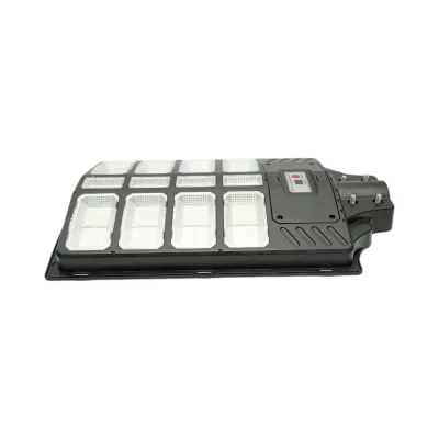 Lampa solara LED iluminat stradal 500W cu panou solar 15W, baterie LiFePO4 15000mAh, senzor miscare, telecomanda, prindere stalp IP66 Breckner Germany - imagine 9