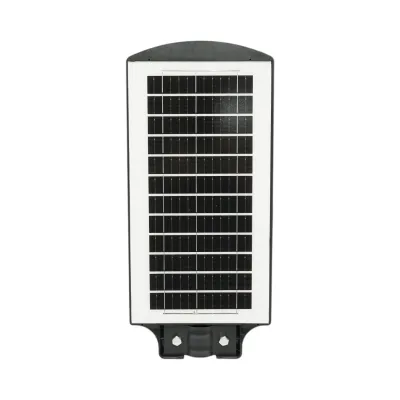 Lampa solara LED iluminat stradal 100W cu panou solar 12W, baterie LiFePO4 8000mAh, senzor miscare, telecomanda, prindere stalp IP65 Breckner Germany - imagine 3