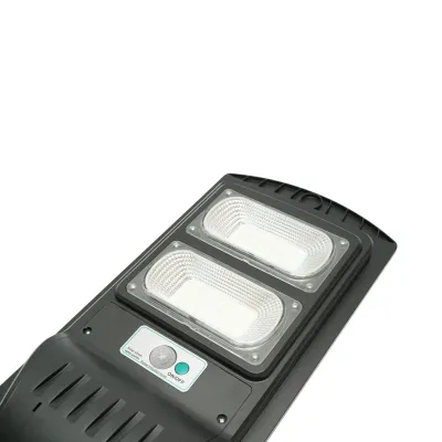 Lampa solara LED iluminat stradal 100W cu panou solar 12W, baterie LiFePO4 8000mAh, senzor miscare, telecomanda, prindere stalp IP65 Breckner Germany - imagine 10