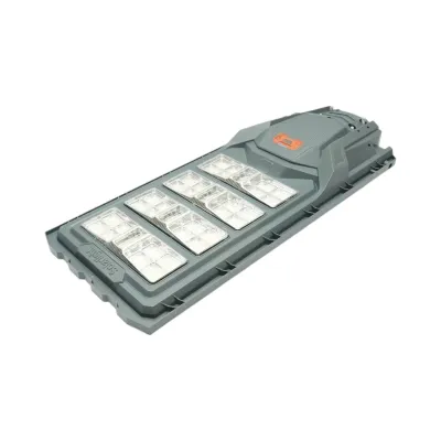 Lampa solara LED iluminat stradal 800W cu panou solar 40W, baterie LiFePO4 30000mAh, senzor miscare, telecomanda, prindere stalp IP65 Breckner Germany - imagine 9