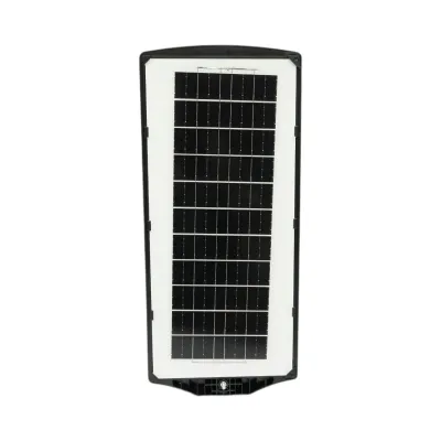 Lampa solara LED iluminat stradal 200W cu panou solar 12W, baterie LiFePO4 8000mAh, senzor miscare, telecomanda, prindere stalp IP67 Breckner Germany - imagine 3