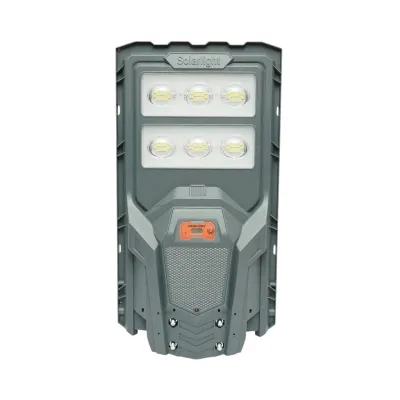 Lampa solara LED iluminat stradal 200W cu panou solar 17W, baterie LiFePO4 10000mAh, senzor miscare, telecomanda, prindere stalp IP65 Breckner Germany - imagine 2