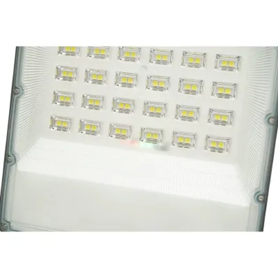 Proiector LED 300W, 6500K cu panou solar bifacial 30W, baterie LiFePO4 15000mAh si telecomanda IP66 Breckner Germany - imagine 9