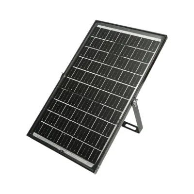 Proiector LED 300W, 6500K cu panou solar bifacial 30W, baterie LiFePO4 15000mAh si telecomanda IP66 Breckner Germany - imagine 10