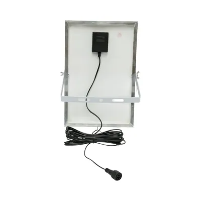 Proiector LED 60W, 6500K cu panou solar 6W, baterie LiFePO4 5000mAh si telecomanda IP67 Breckner Germany - imagine 10