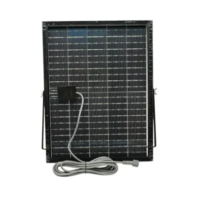Proiector LED 400W, 6500K cu panou solar bifacial 40W, baterie LiFePO4 20000mAh si telecomanda IP66 Breckner Germany - imagine 13