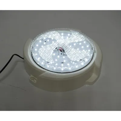 Plafoniera solara LED 50W, 6500K cu panou solar 3W, baterie LiFePO4 1800mAh, senzor crepuscular si telecomanda IP65 Breckner Germany - imagine 8