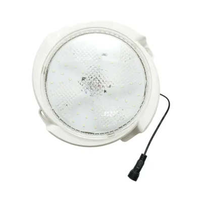 Plafoniera solara LED 50W, 6500K cu panou solar 3W, baterie LiFePO4 1800mAh, senzor crepuscular si telecomanda IP65 Breckner Germany - imagine 6