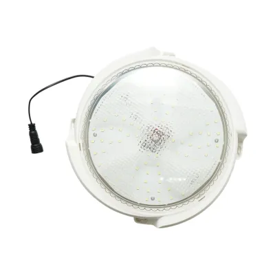 Plafoniera solara LED 150W, 6500K cu panou solar 6W, baterie LiFePO4 3600mAh, senzor crepuscular si telecomanda IP65 Breckner Germany - imagine 6