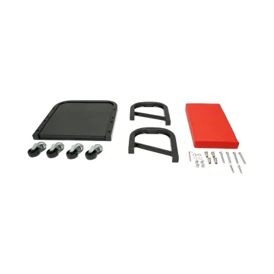 Scaun mobil atelier mecanic auto cu spatiu depozitare Breckner Germany - imagine 7