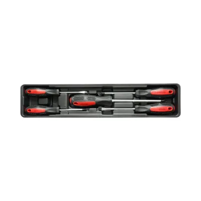 Trusa scule profesionala metalica rabatabila 5 nivele 168 piese Cr-V Breckner Germany - imagine 10