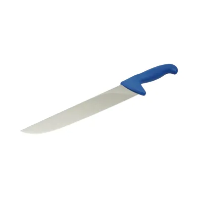 Cutit macelarie profesional 26cm, lama otel 5Cr15MoV, maner Nylon albastru Breckner Germany - imagine 2