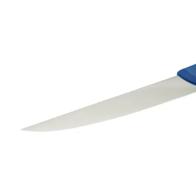 Cutit de transat si injunghiat profesional 18cm, lama otel 5Cr15MoV, maner Nylon albastru Breckner Germany - imagine 6