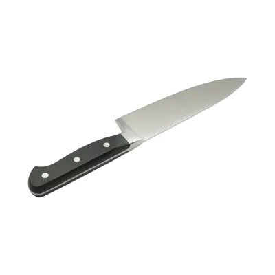 Cutitul bucatarului profesional 20cm, lama otel 5Cr15MoV, maner ABS negru Breckner Germany - imagine 5