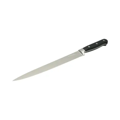 Cutit feliat profesional 25cm, lama otel 5Cr15MoV, maner ABS negru Breckner Germany - imagine 2