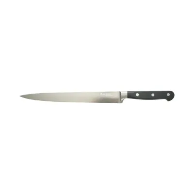 Cutit feliat profesional 25cm, lama otel 5Cr15MoV, maner ABS negru Breckner Germany
