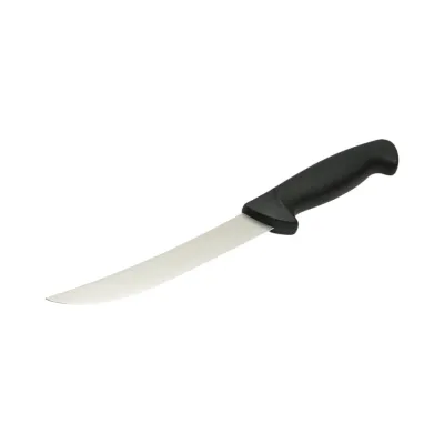 Cutit dezosat curbat profesional 15cm, lama otel 5Cr15MoV, maner PP negru Breckner Germany - imagine 2