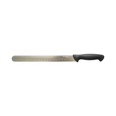 Cutit feliere brisket profesional 30cm, lama alveolata otel 5Cr15MoV, maner PP negru Breckner Germany