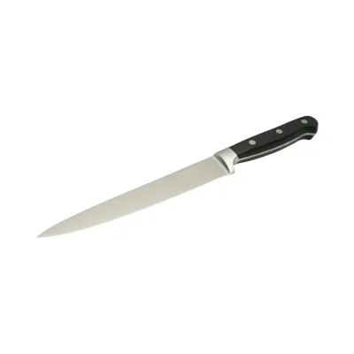 Set 4 cutite bucatarie profesionale, lama otel 5Cr15MoV, maner ABS negru Breckner Germany - imagine 6