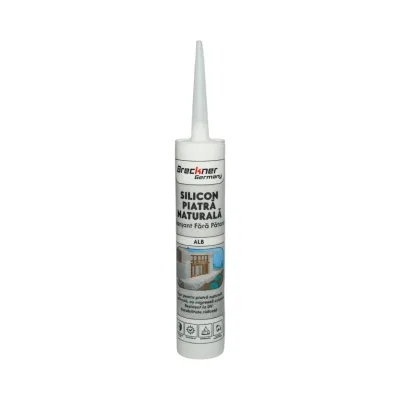 Silicon etansant neutral alb piatra naturala 300ml Breckner Germany