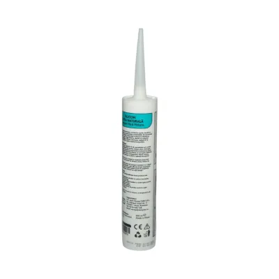 Silicon etansant neutral alb piatra naturala 300ml Breckner Germany - imagine 3