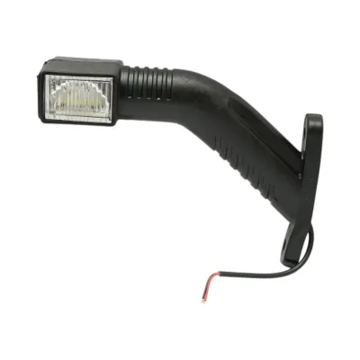 Lampa gabarit laterala LED cu brat 12V-24V 3 functii rosu-alb-galben 180mm Breckner Germany - imagine 4