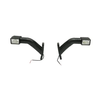 Lampa gabarit laterala LED cu brat 12V-24V 3 functii rosu-alb-galben 180mm Breckner Germany