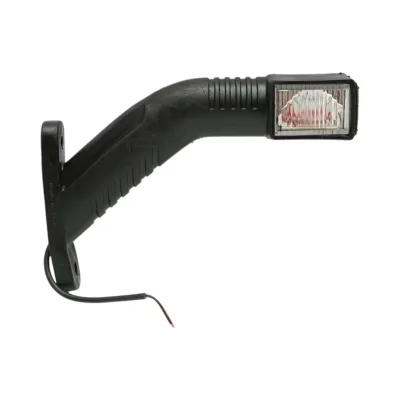 Lampa gabarit laterala LED cu brat 12V-24V 3 functii rosu-alb-galben 180mm Breckner Germany - imagine 6