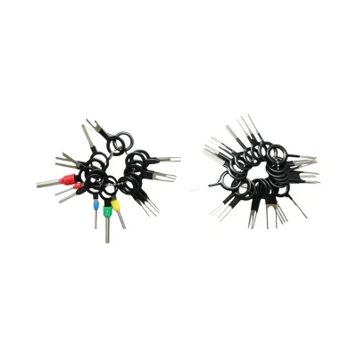 Set chei demontare terminale pini din mufe si conectori electrici 38 piese Breckner Germany