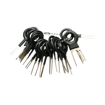 Set chei demontare terminale pini din mufe si conectori electrici 38 piese Breckner Germany - imagine 4