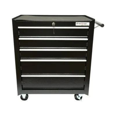 Dulap carucior scule metalic cu 5 sertare 645x355x695mm Breckner Germany - imagine 2
