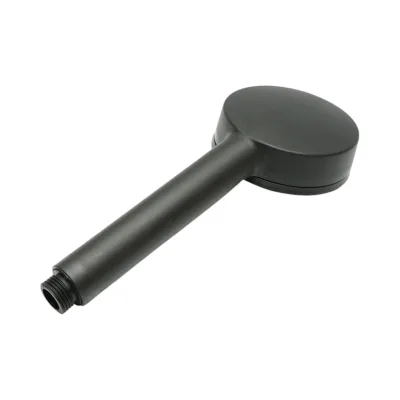 Para de dus baie rotunda, 5 functii, negru mat, plastic 85x220mm - imagine 5