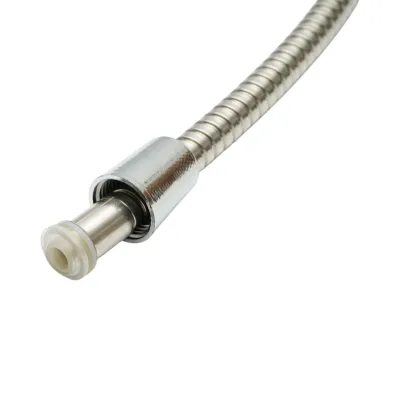 Set para dus cu furtun zincat 1.5m, suport perete, 5 functii, crom lucios, plastic 97x240mm - imagine 7