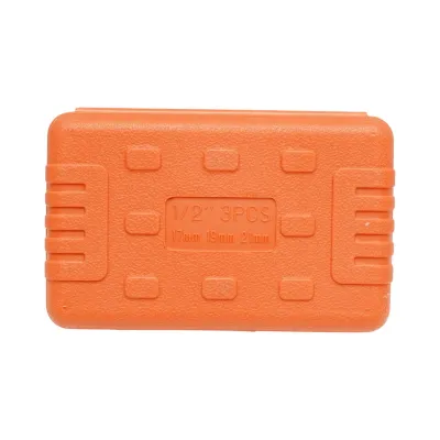 Trusa chei tubulare prezoane roti de impact cu protectie janta 17mm, 19mm, 21mm, patrat 1/2 inch Cr-V Breckner Germany - imagine 5