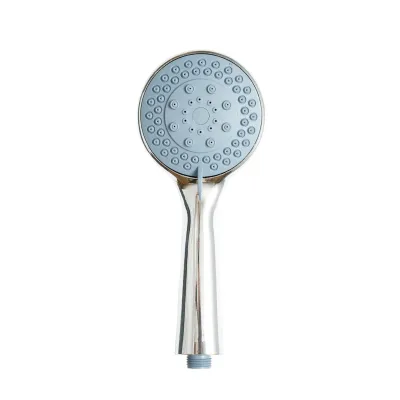 Para de dus baie rotunda, 5 functii, crom lucios, plastic 105x240mm