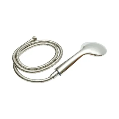 Set para dus cu furtun zincat 1.5m, 5 functii, crom lucios, plastic 100x240mm - imagine 6