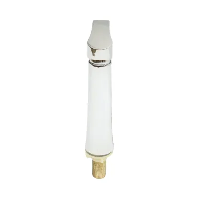 Baterie lavoar baie inalta rotunda, monocomanda, crom lucios, aliaj zinc - imagine 4