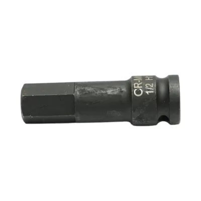 Cheie tubulara de impact bit hexagonal H18, 78mm, patrat 1/2 inch Cr-Mo Breckner Germany - imagine 3