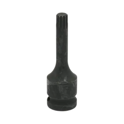 Cheie tubulara de impact bit spline M10, 78mm, patrat 1/2 inch Cr-Mo Breckner Germany - imagine 4