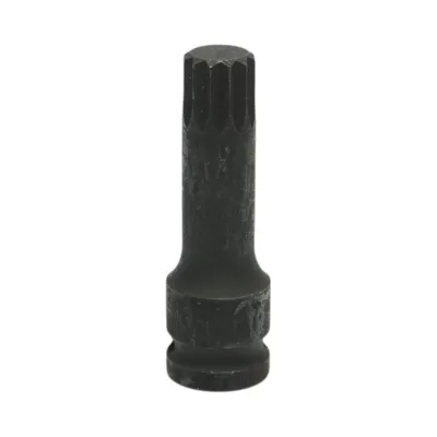 Cheie tubulara de impact bit spline M18, 78mm, patrat 1/2 inch Cr-Mo Breckner Germany - imagine 4