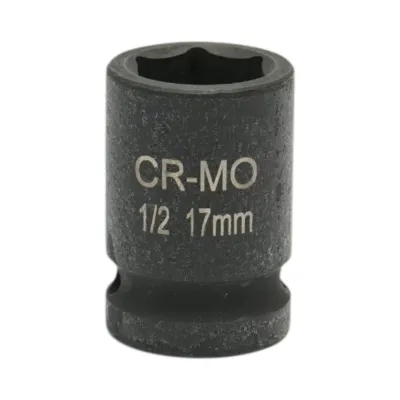 Cheie tubulara de impact 17mm, 38mm, patrat 1/2 inch Cr-Mo Breckner Germany