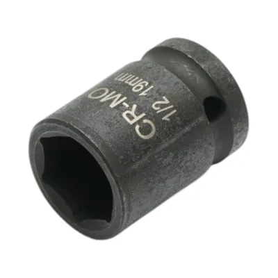 Cheie tubulara de impact 19mm, 38mm, patrat 1/2 inch Cr-Mo Breckner Germany - imagine 2