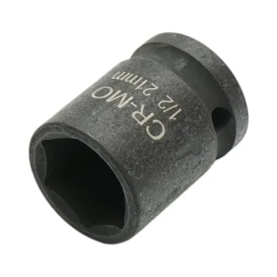 Cheie tubulara de impact 21mm, 38mm, patrat 1/2 inch Cr-Mo Breckner Germany - imagine 2