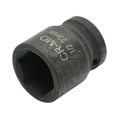 Cheie tubulara de impact 23mm, 40mm, patrat 1/2 inch Cr-Mo Breckner Germany - imagine 2